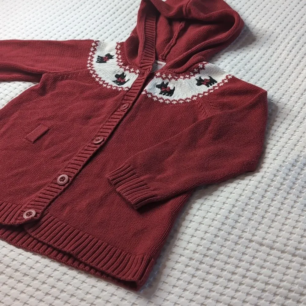 Gymboree sweater Scottie dogs size 5
